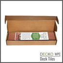Deck Tile <b>Sample Pack</b> - Premium WPC Interlocking | DECKO - Free Delivery
