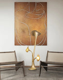 Decorative Petunia Floor Lamp