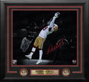 Deebo Samuel San Francisco 49ers Autographed 11" x 14" Framed Blackout Football Photo by Dynasty Sports & Framing