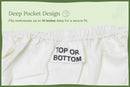 Organic Sateen Bed Sheets Set by Organic Cotton Mart