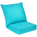 Deep Seat Chair Cushion Pads Set with Rope Belts for Indoor and Outdoor by LJGDeals