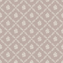 Della Dusty Pink Floral Trellis Wallpaper