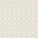 Della Cream Wallpaper | Neutral Vintage Floral Trellis