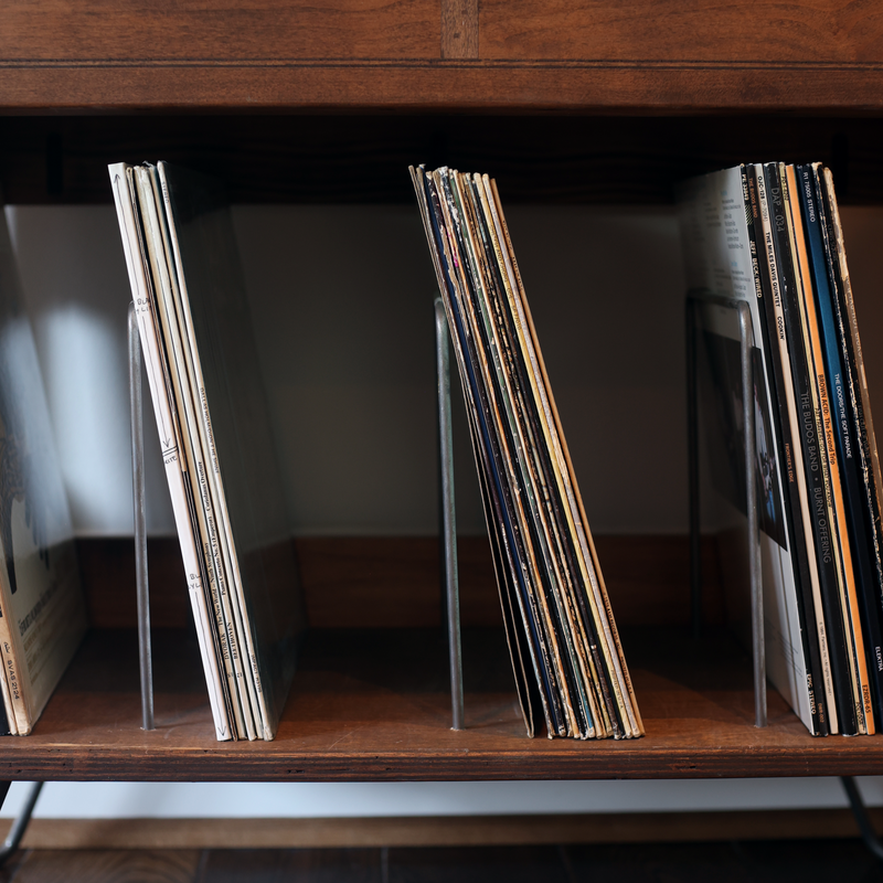 The Zenith Tallboy - Vinyl Record Storage Turntable Stand