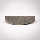 Hammered Demi Lune, Solid Brass Half Moon Cabinet Pulls