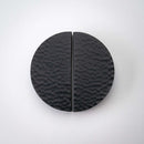 Hammered Demi Lune, Solid Brass Half Moon Cabinet Pulls