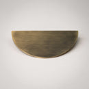 Demi Lune, Solid Brass Half Moon Cabinet Pulls