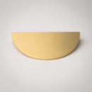 Demi Lune, Solid Brass Half Moon Cabinet Pulls