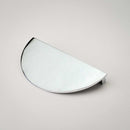 Demi Lune, Solid Brass Half Moon Cabinet Pulls