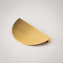 Demi Lune, Solid Brass Half Moon Cabinet Pulls