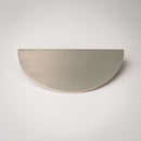 Demi Lune, Solid Brass Half Moon Cabinet Pulls