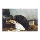 "Der Hass" [Hatred] by Pietro Pajetta Matte Poster