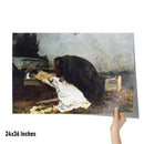 "Der Hass" [Hatred] by Pietro Pajetta Matte Poster