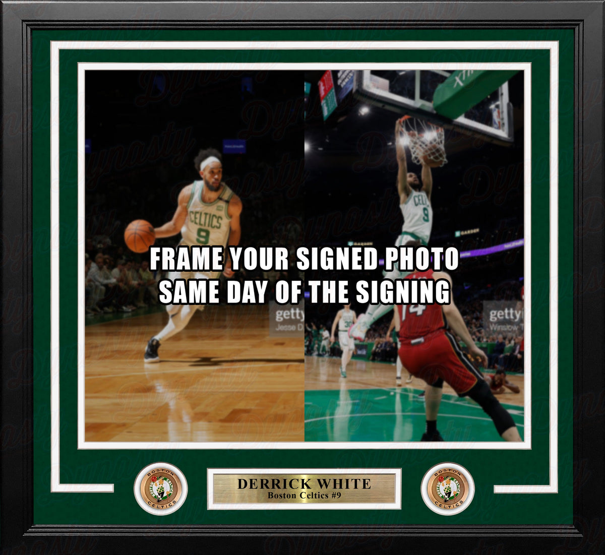 Derrick White Boston Celtics Photo Frame Kit, photo 2 of 3