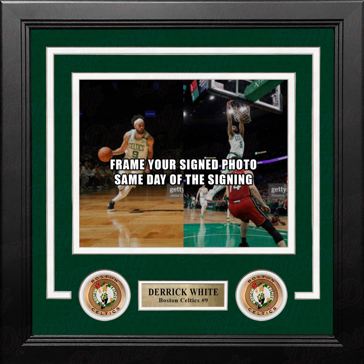 Derrick White Boston Celtics Photo Frame Kit