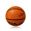 Derrick White Boston Celtics Autographed NBA Basketball by Dynasty Sports & Framing