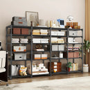 Stackable Shoe Rack Bookshelf Storage Shelf Freestanding Organizer for Entryway by 2Dropme