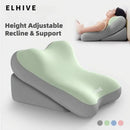 Adjustable Bed Wedge Pillow Memory Foam Backrest Reading Support Cushion by 2Dropme