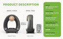 2 in 1 Single Serve Coffee Maker K Cup & Ground Coffee Brewer 4-8 Cup Size by 2Dropme