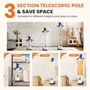 1500W Garment Steamer Standing Clothes Steamer 1.8L Tank 60Min Continuous Steam by 2Dropme