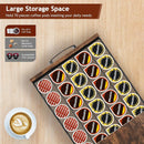 2 Tier Coffee Pod Holder Drawer & Mug Stand K Cup Capsule Storage Organizer Rack