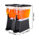 3 Gallon Beverage Dispenser w/ Stand Spigot Lid for Juice Tea Water Parties