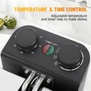 1700W Electric Deep Fryer 3L/5L Stainless Steel w Basket Timer Temperature by 2Dropme