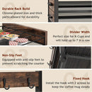 2 Tier Coffee Pod Holder Drawer & Mug Stand K Cup Capsule Storage Organizer Rack