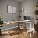 Custom L-Shaped Executive Desk 60” x 60” | Reversible Return