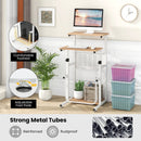 Standing Desk for Small Space Sit Stand Desk with Height Adjustable Desktop by LJGDeals