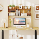Desktop Bookshelf Countertop Storage Hutch with 6 Shelves by LJGDeals