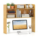 Desktop Bookshelf Countertop Storage Hutch with 6 Shelves by LJGDeals