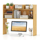 Desktop Bookshelf Countertop Storage Hutch with 6 Shelves by LJGDeals