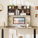 Desktop Bookshelf Countertop Storage Hutch with 6 Shelves by LJGDeals