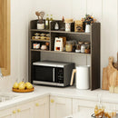 Desktop Bookshelf Countertop Storage Hutch with 6 Shelves by LJGDeals