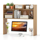 Desktop Bookshelf Countertop Storage Hutch with 6 Shelves by LJGDeals