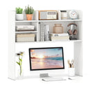 Desktop Bookshelf Countertop Storage Hutch with 6 Shelves by LJGDeals