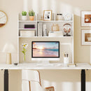 Desktop Bookshelf Countertop Storage Hutch with 6 Shelves by LJGDeals