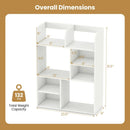 Desktop Display Rack with 8 Open Cubes for Home Office by DirectDeals