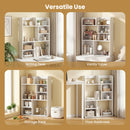 Desktop Display Rack with 8 Open Cubes for Home Office by DirectDeals