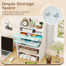 6-Tier Desktop Organizer with Removable Shelves by LJGDeals