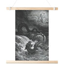"Destruction of Leviathan" by Gustave Doré Matte Poster