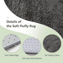 5 x 7 Feet Modern Rectangular Soft Shag Area Rug for Living Room Bedroom by LJGDeals