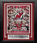 New Jersey Devils 2000 Stanley Cup Champions 8" x 10" Framed Collage Hockey Photo by Dynasty Sports & Framing