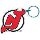 New Jersey Devils Acrylic Logo Keychain by Dynasty Sports & Framing