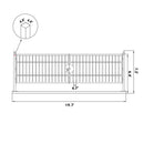 20 ft Steel Farm Driveway Gate by Chery Industrial