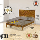Sierra Solid Wood Bed Frame