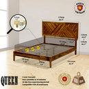 Sierra Solid Wood Bed Frame