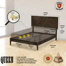 Sierra Solid Wood Bed Frame