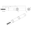 Mono Wine Peg | Cork-Forward Display - 24MM Diameter